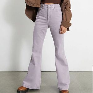 Lavender pacsun high rise flare jeans